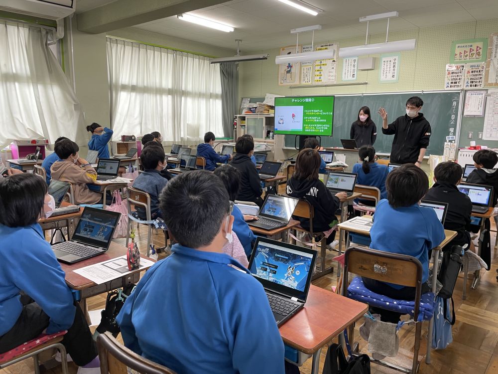 加須の公立小学校へ出張授業に行ってきました
